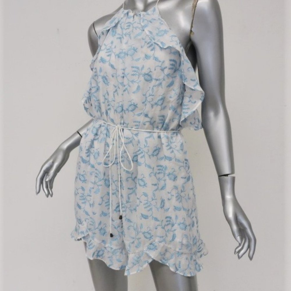 Zimmermann Romper Zephyr Vine Embroidered Cotton - Picture 4 of 6
